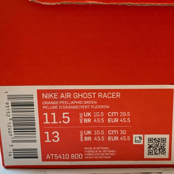 ❗️SOLD❗️Nike Air Ghost Racer Sneaker - Picture 8 of 8